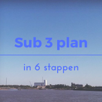 Sub 3 plan - in 6 stappen